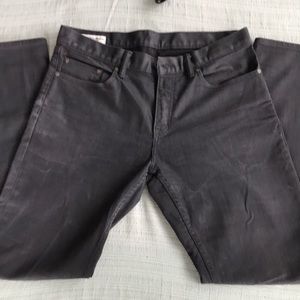 Banana Republic Straight Leg Gun Metal Grey Jean